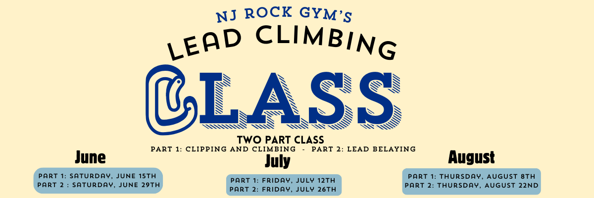 Lead Climbing Class