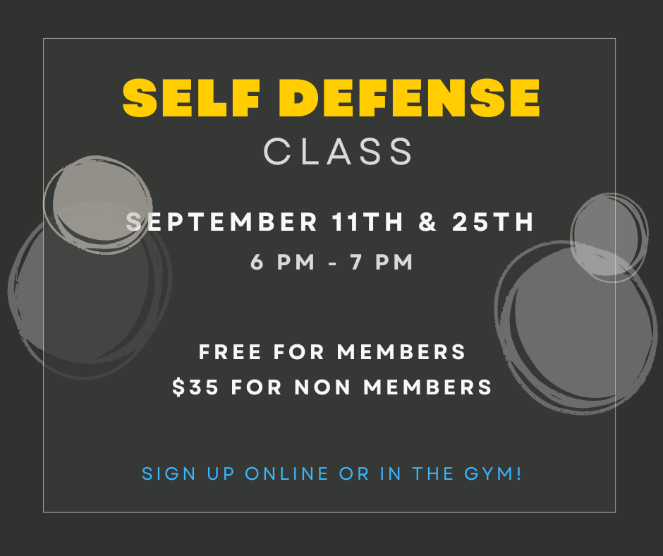 Self Defense Class at NJ Rock Gym