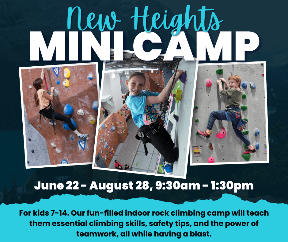 NJRG's New Heights Mini Camp for kids 7-14