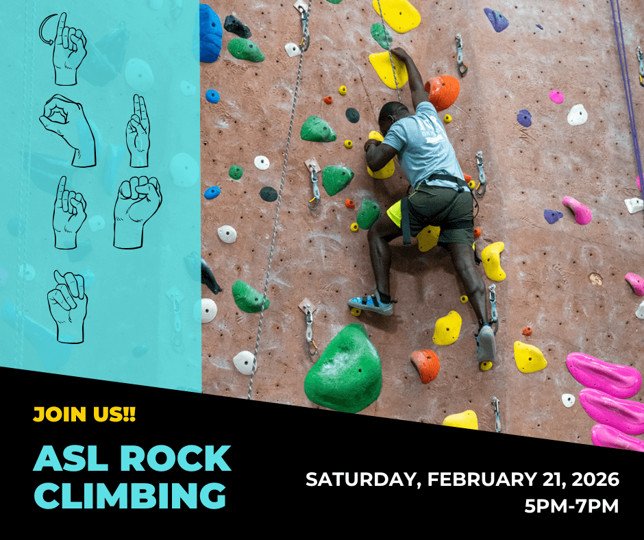 NJ ASL Climbers at NJ Rock Gym